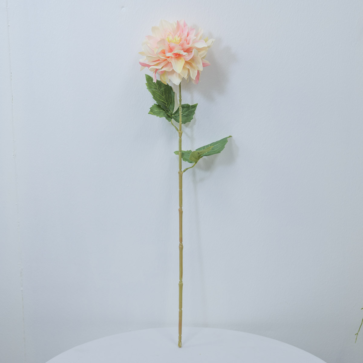 실크플라워 데코레이 다알리아 꽃 가지 62cm