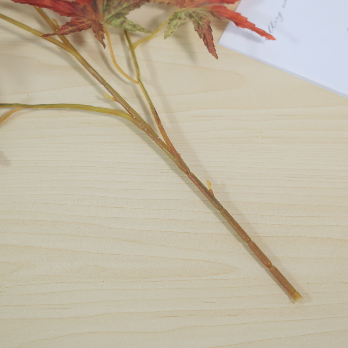 메이플 단풍잎 조화가지 67cm, 인조 고급 단풍 나무가지 상품 다중이미지 썸네일