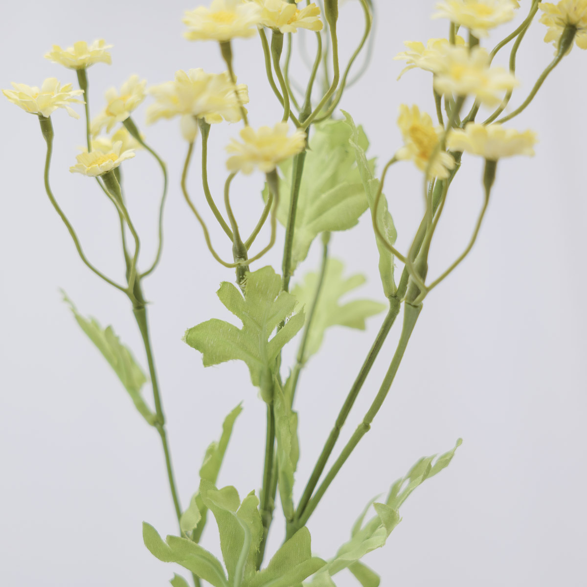 실크플라워 마트리카리아 꽃 가지 54cm