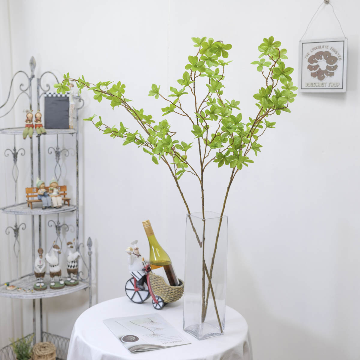 조화식물 엔키안투스 나무 가지 110cm 장식샘플사진
