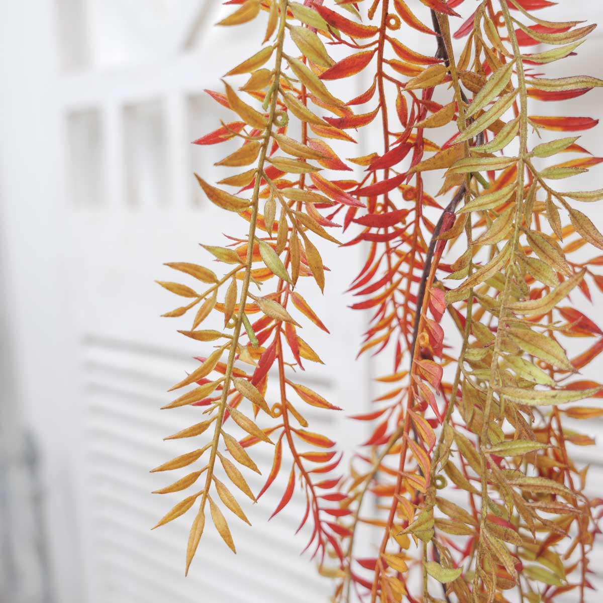 조화넝쿨 페퍼베리 잎사귀 단풍 갈란드 180cm, 인조 단풍조화 가랜드 상품 다중이미지 썸네일