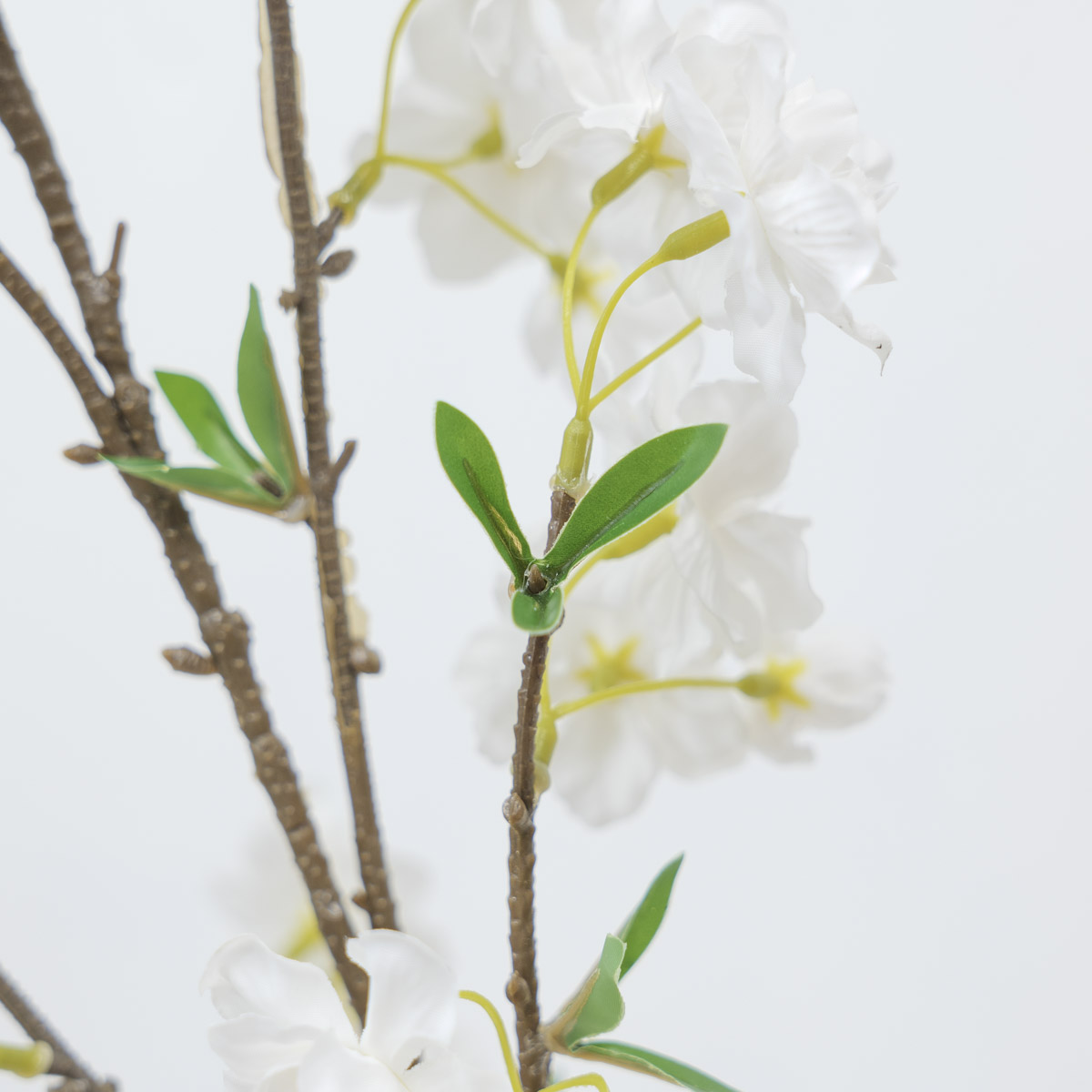 실크플라워 리얼 벚꽃 브렌치 100cm 새순잎디테일