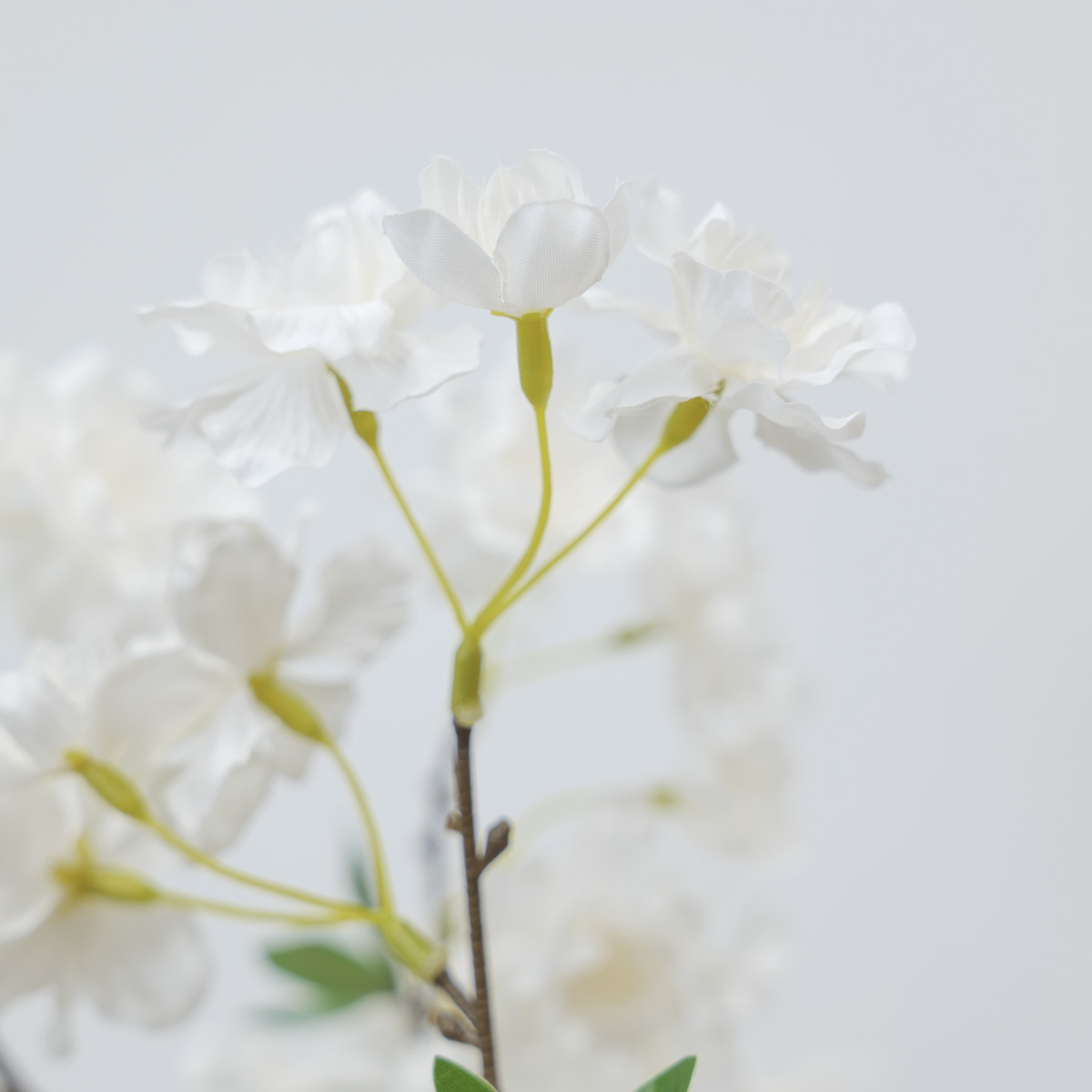 실크플라워 리얼 벚꽃 브렌치 100cm 3개짜리 꽃송이 디테일