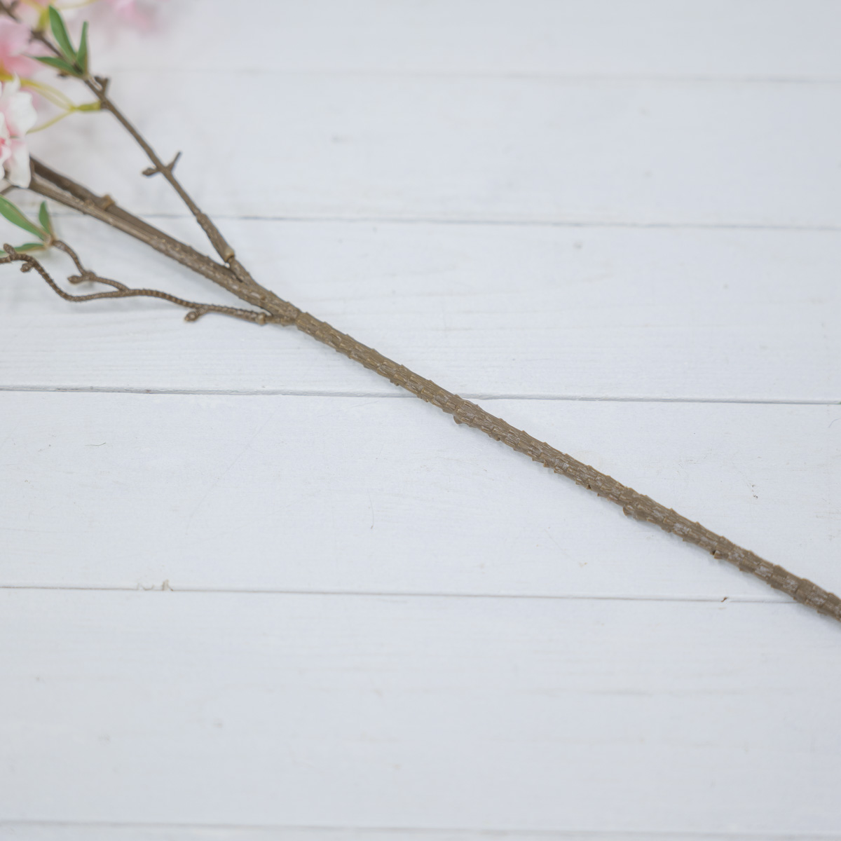 실크플라워 인테리어 조화꽃 리얼 벚꽃 겹벚꽃 꽃가지 100cm 줄기 디테일 사진