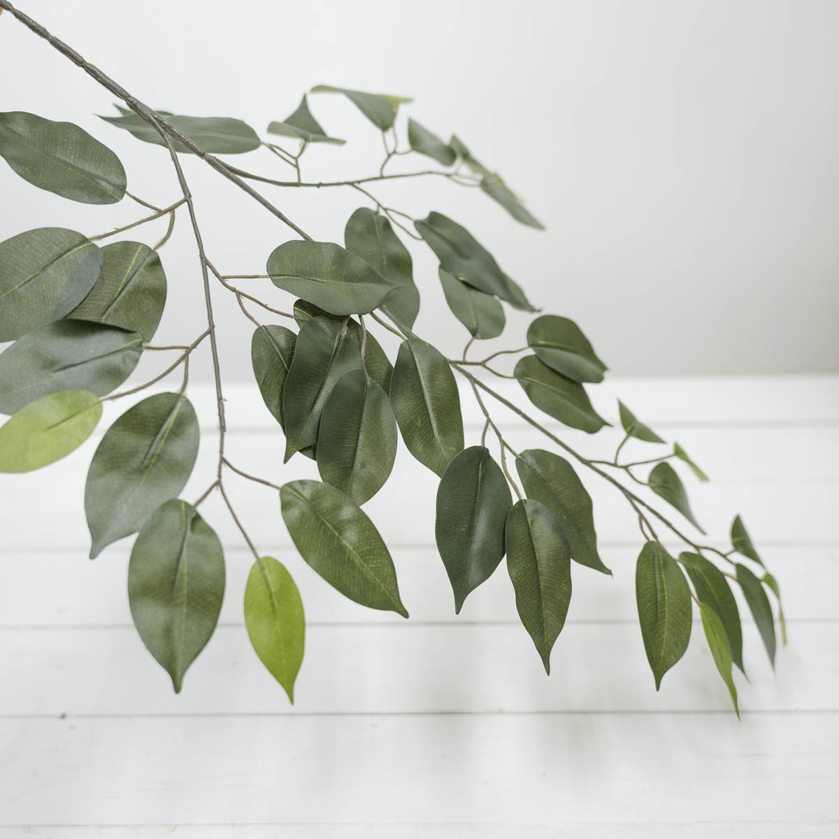 벤자민 잎 가지 그린, 인조나무 제작 조화재료 잎사귀사진