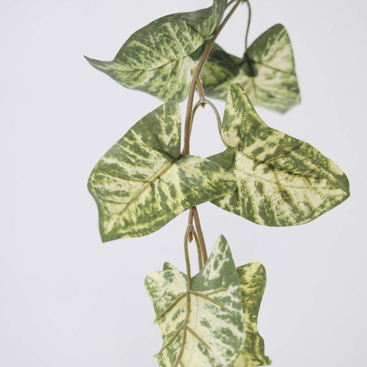 조화넝쿨 외줄 잎사귀 갈란드 180cm 신고늄 잎사귀 디테일